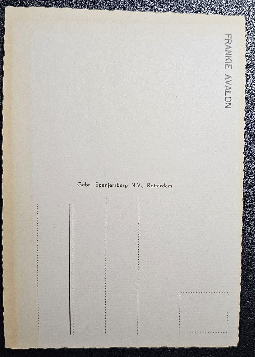 (image for) Frankie Avalon #0120